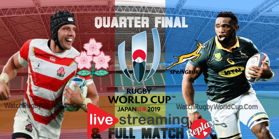Japan VS South Africa Live Stream Quarter final RWC 2019