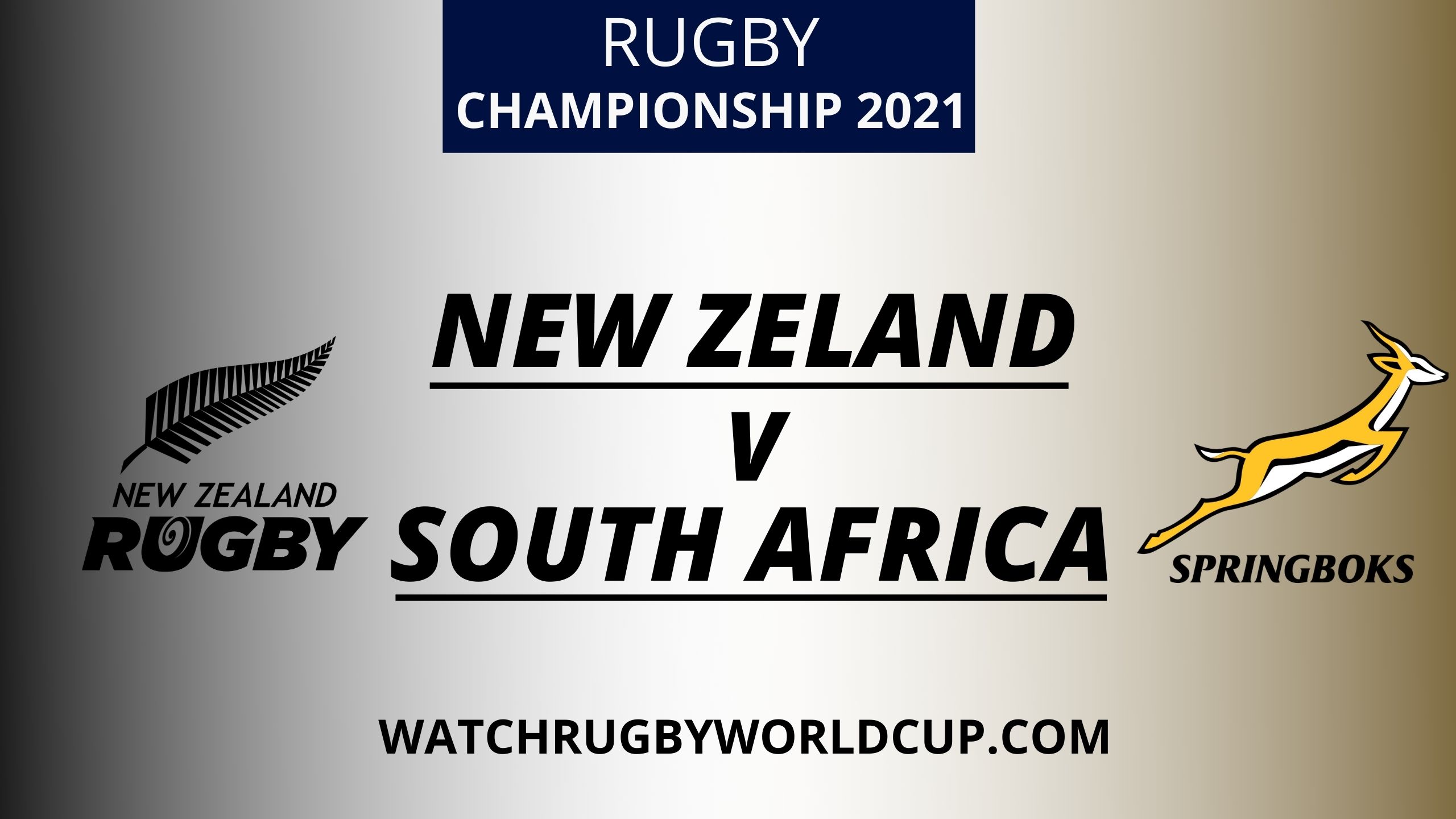 New Zealand VS South Africa Rugby Championship Live Stream