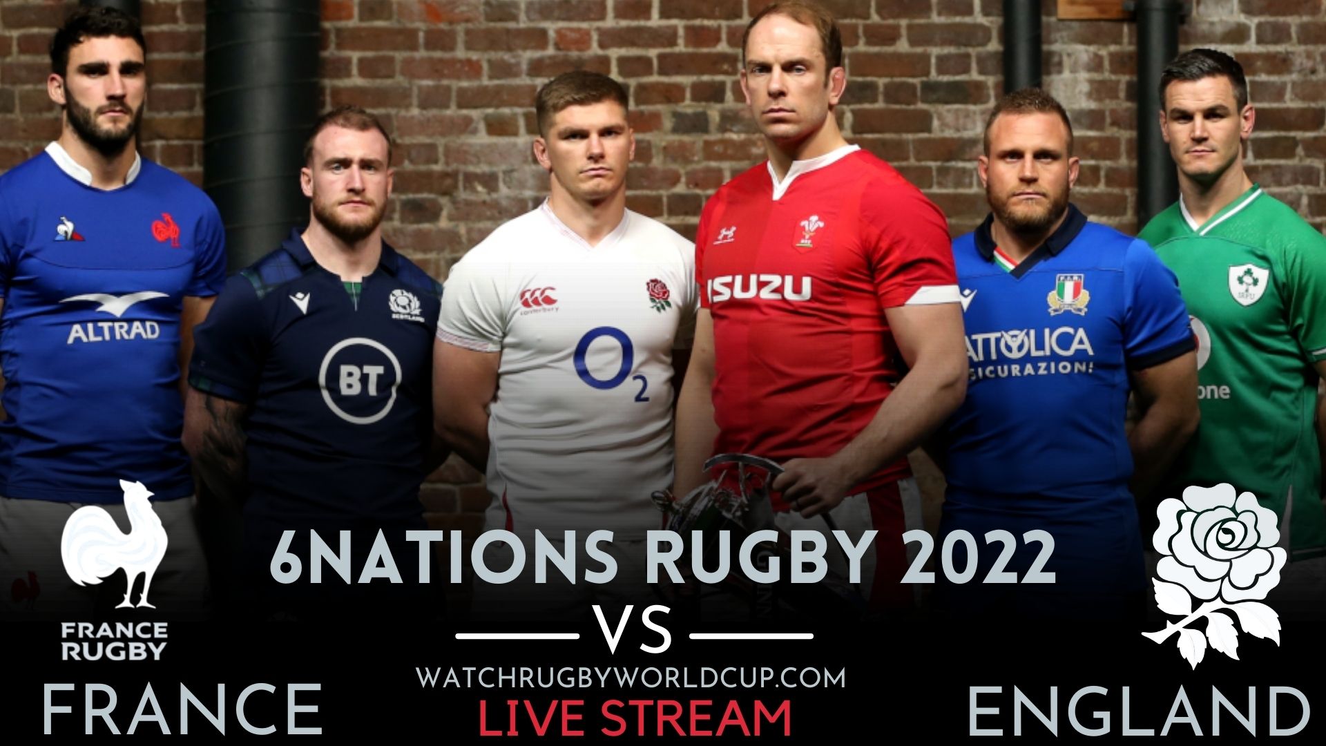 England VS France Six Nations Rugby Live Stream