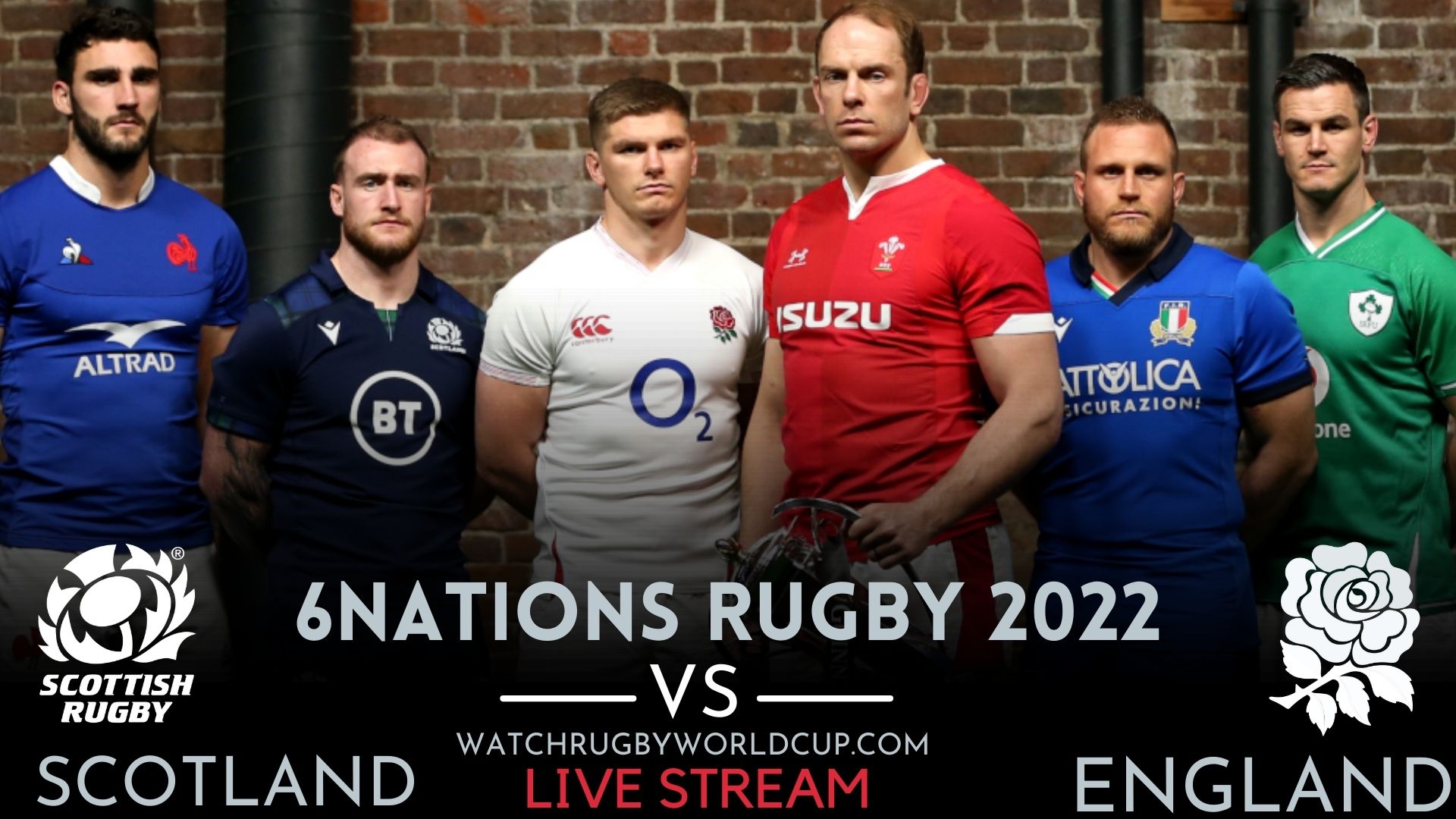 England VS Scotland Six Nations Rugby Live Stream