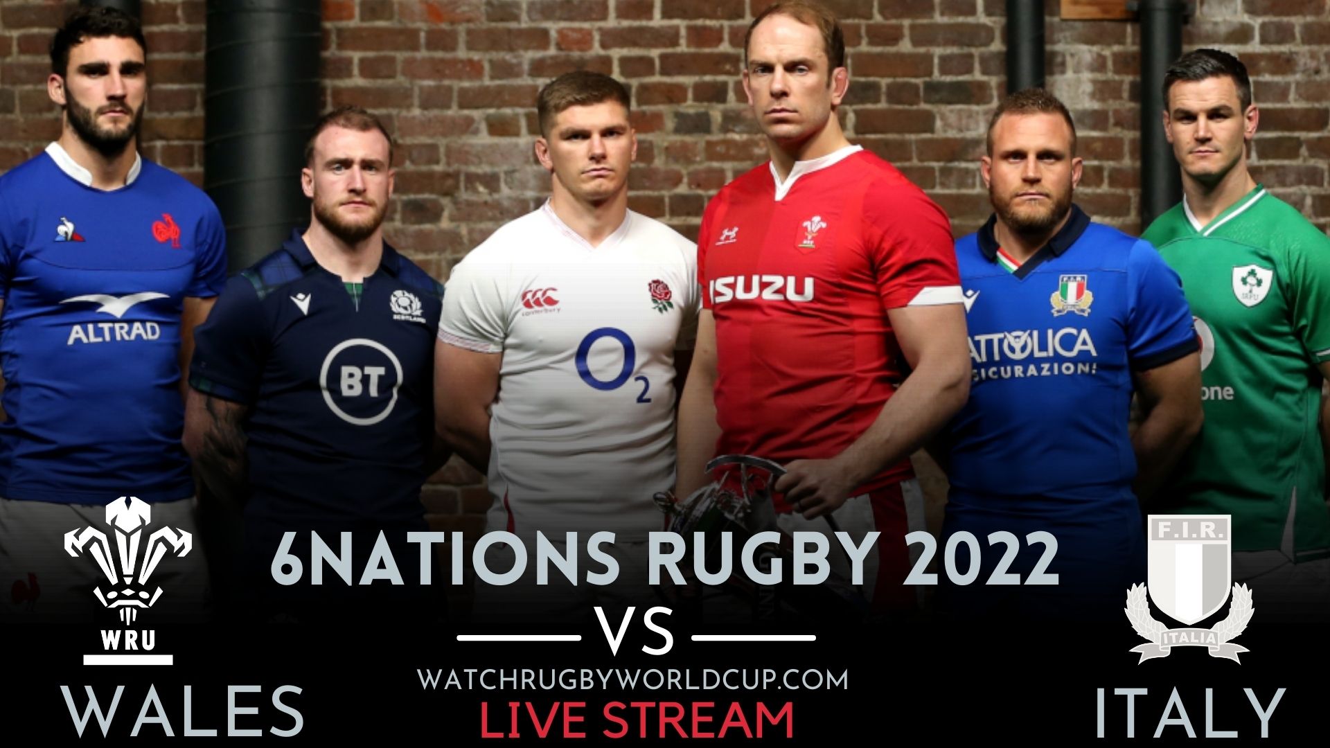Italy VS Wales Six Nations Rugby Live Stream