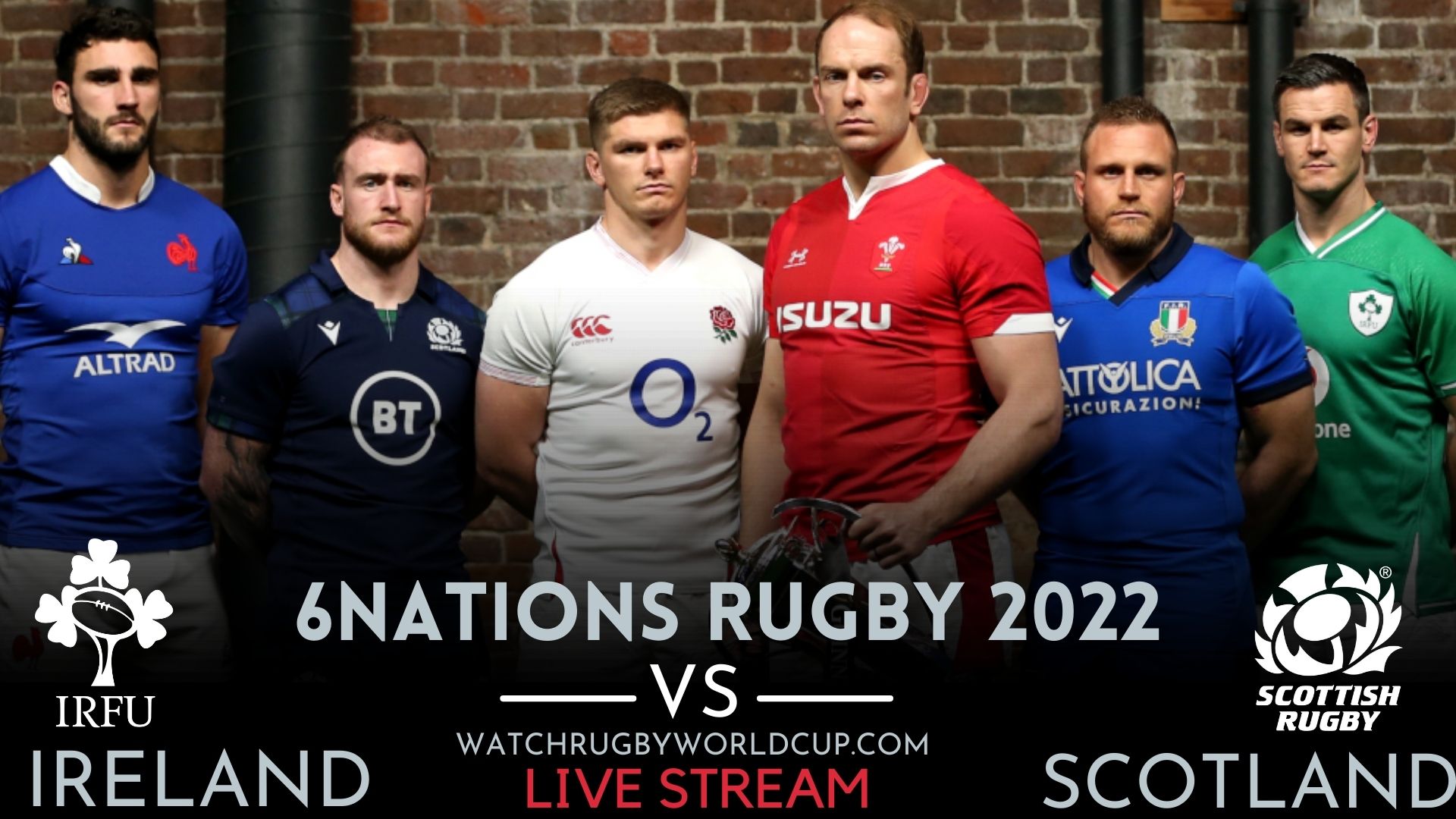 Scotland VS Ireland Six Nations Rugby Live Stream