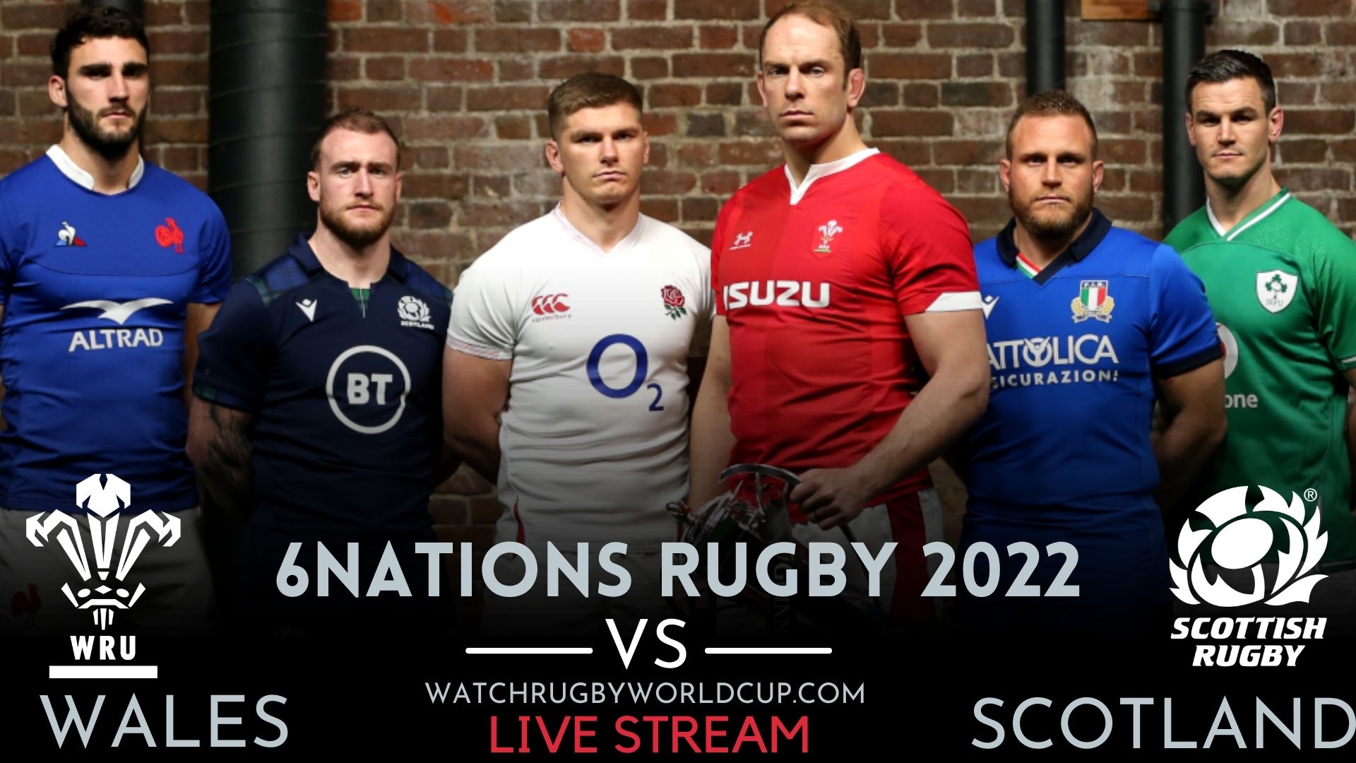 Scotland VS Wales Six Nations Rugby Live Stream