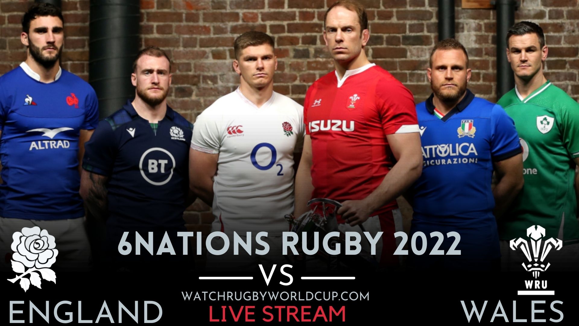 Wales VS England Six Nations Rugby Live Stream