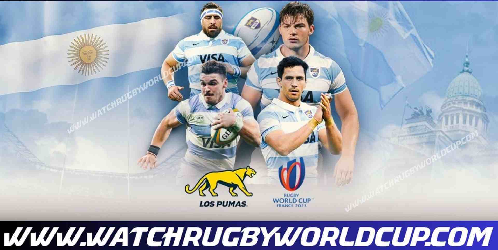Watch Live Streaming of Team Argentina in Rugby World Cup 2023 Online