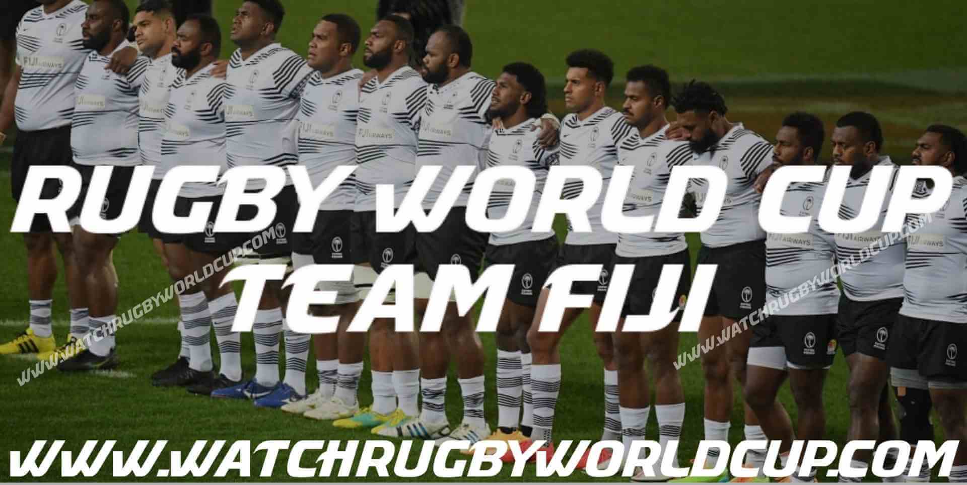 Team Fiji in Rugby World Cup live Streaming