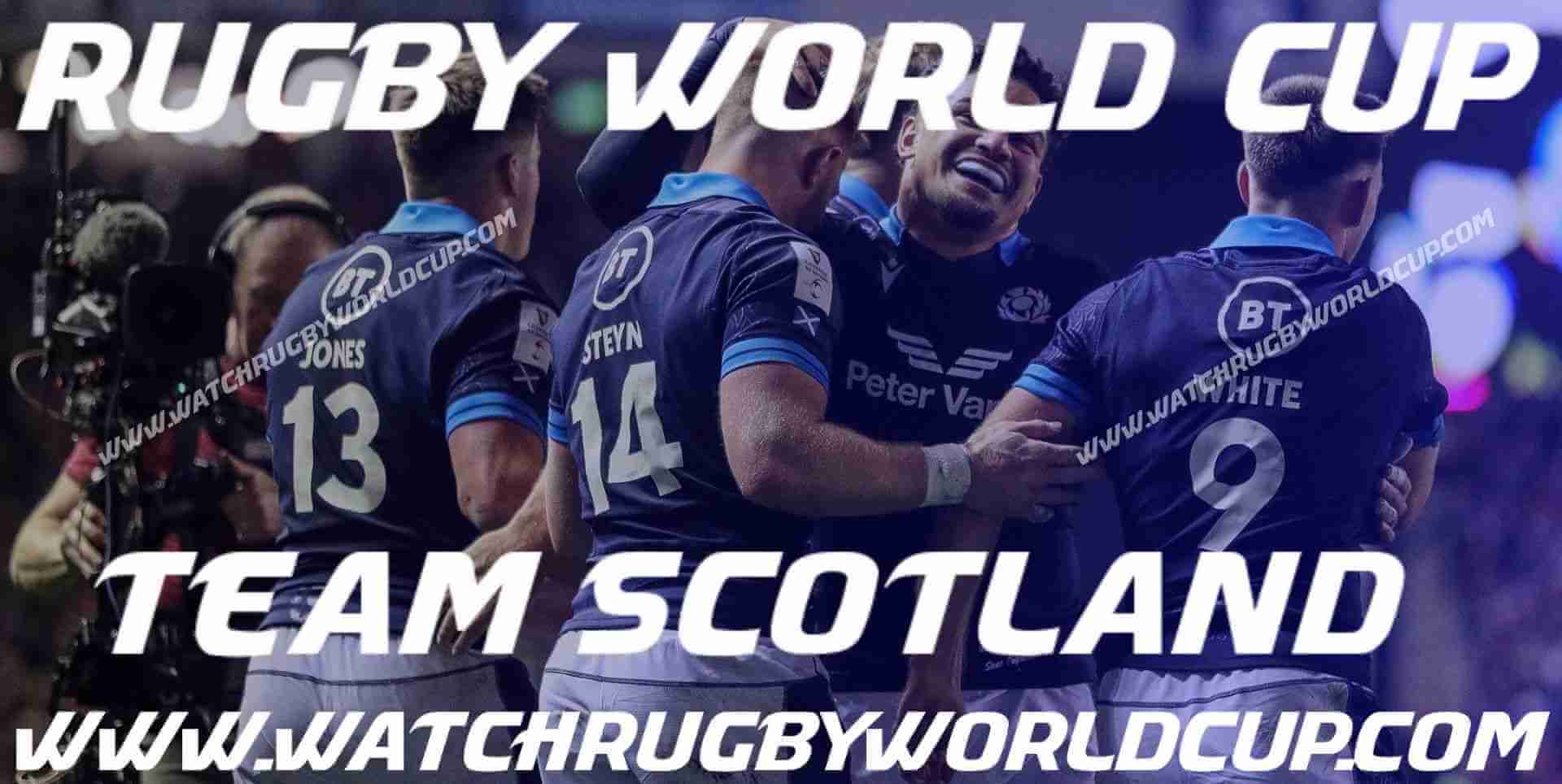 Team Scotland RWC Live Online Stream